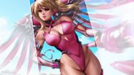 Overwatch (Pink Mercy Smirk)